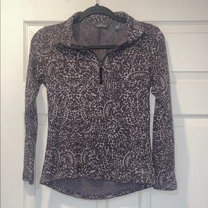 Eddie Bauer Patterned Pullover S